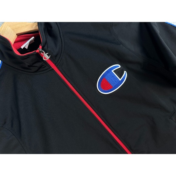 Champion Other - Vintage CHAMPION  Track‎ Jacket Big Logo Sportswear Spell Out Athletic Sport XL